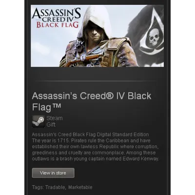Assassin's Creed IV Black Flag - STEAM Gift / GLOBAL - irongamers.ru