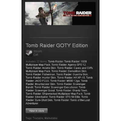 Tomb Raider I (1996) (Steam Gift Region Free / ROW) - irongamers.ru