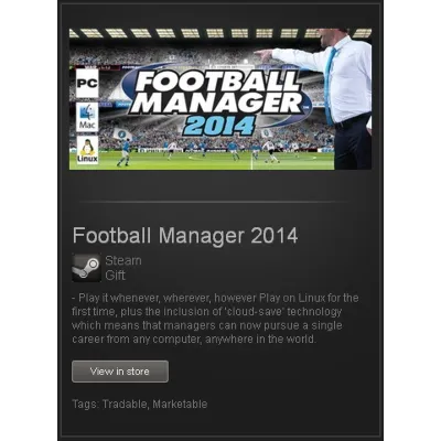Football Manager 2014 - STEAM Gift - Region Free - irongamers.ru