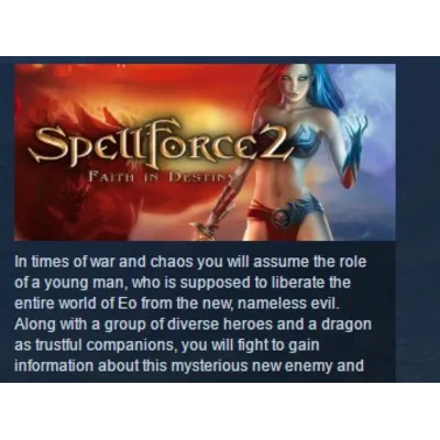 SpellForce 2: Faith in Destiny STEAM KEY КЛЮЧ ЛИЦЕНЗИЯ - irongamers.ru