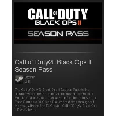 Call of Duty: BO 2 - Season Pass - STEAM Gift RU+CIS+UA - irongamers.ru
