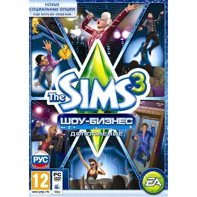 The Sims 3 Шоу-бизнес Showtime DLC (Origin ключ)