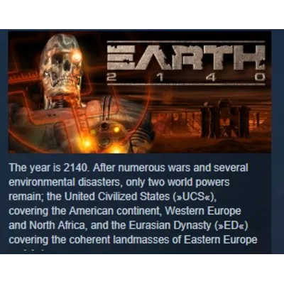 Earth 2140 HD STEAM KEY REGION GLOBAL+РОССИЯ - irongamers.ru