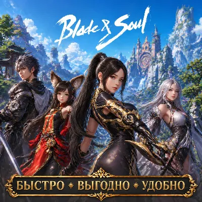 Blade and Soul Gold ВСЕ СЕРВЕРА 4 GAME СКИДКИ - irongamers.ru