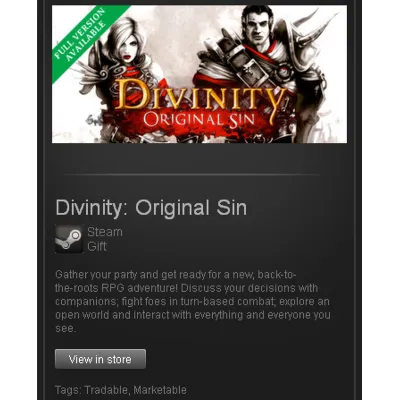 Divinity Original Sin Enhanced Edition + Classic - STEAM Gift - Region Free / GLOBAL - irongamers.ru