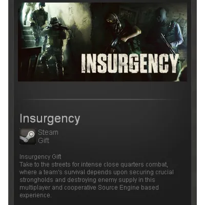 Insurgency - STEAM Gift - Region Free / ROW / GLOBAL - irongamers.ru