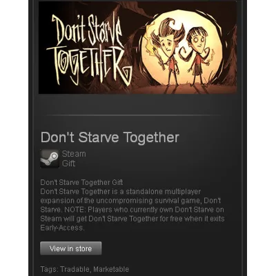Dont Starve Together - STEAM Gift - Region RU+CIS+UA - irongamers.ru