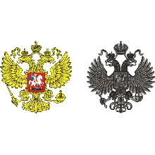 Герб Российской Федерации в векторе