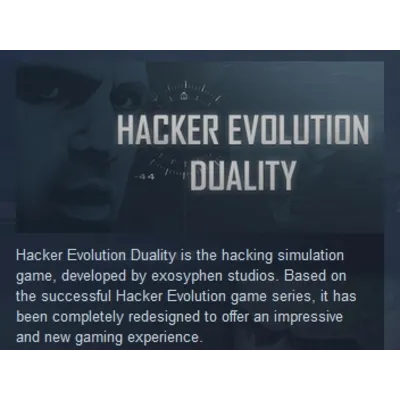 Hacker Evolution Duality STEAM KEY REGION FREE GLOBAL - irongamers.ru