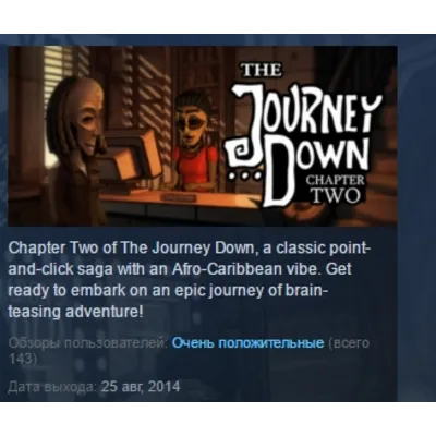 The Journey Down Chapter Two STEAM REGION FREE GLOBAL - irongamers.ru
