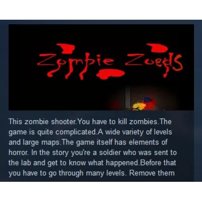 Zombie Zoeds STEAM KEY REGION FREE GLOBAL - irongamers.ru