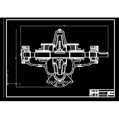 Чертеж центробежного насоса Д 200-37 - irongamers.ru