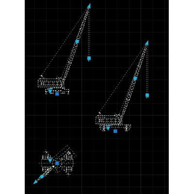 Динамический блок крана КС-5363 в формате DWG - irongamers.ru