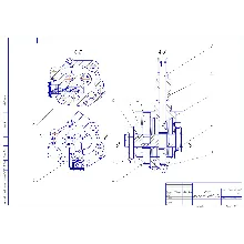 Чертеж насос масляный ЗИЛ-130