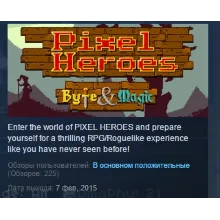 Pixel Heroes: Byte & Magic STEAM KEY REGION FREE GLOBAL