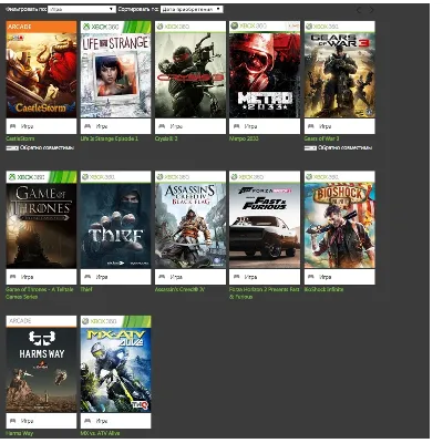 Thief,Метро 2033,Crysis® 3,+8 игр xbox 360 (Перенос) - irongamers.ru