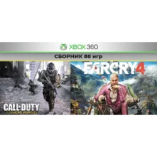 COD:AW / Far Cry 4 + 84игр | СБОРНИК | XBOX 360 | общий