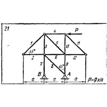 C1 Варинат 21 (C1 В21) термех задачник Яблонский 1978г