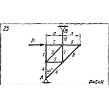 C1 Варинат 25 (C1 В25) термех задачник Яблонский 1978г