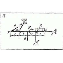 C2 Варинат 13 термех из решебника Яблонский А.А. 1978 г