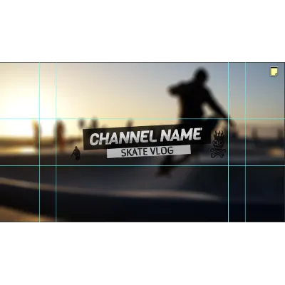 Skate Blog - баннер \ шапка для канала YouTube - irongamers.ru