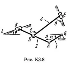 Решение К3-88 (Рисунок К3.8 условие 8 С.М. Тарг 1989 г)