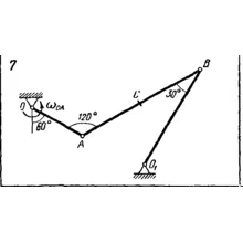 Задача К4 Вар. 07 термех из решебника Яблонский АА 1978