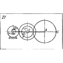 Задача К4 Вар. 27 термех из решебника Яблонский АА 1978