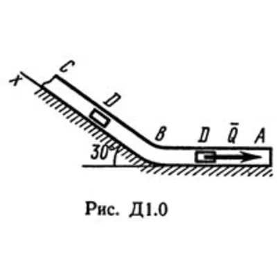 Решение Д1-01 (Рисунок Д1.0 условие 1 С.М. Тарг 1989 г) - irongamers.ru