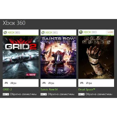 Xbox 360 перенос GRID 2, Saints Row 4, Dead Space - irongamers.ru