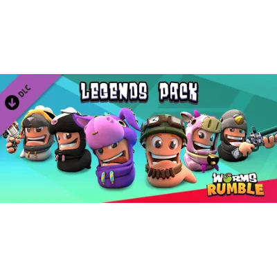 Worms Rumble - Legends Pack DLC (Steam KEY, RU+СНГ) - irongamers.ru