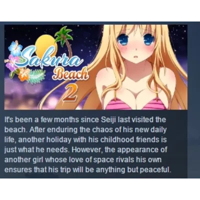 Sakura Beach 2 STEAM KEY REGION GLOBAL+РОССИЯ - irongamers.ru