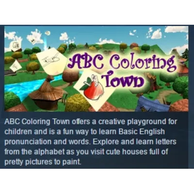 ABC Coloring Town STEAM KEY REGION GLOBAL+РОССИЯ ЛИЦЕНЗИЯ