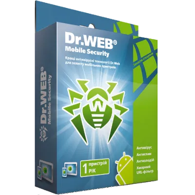 Dr.Web для Android 1 Год 1 утройство Region FREE - irongamers.ru
