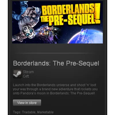 Borderlands: The Pre-Sequel - STEAM Gift - RU+CIS+UA - irongamers.ru
