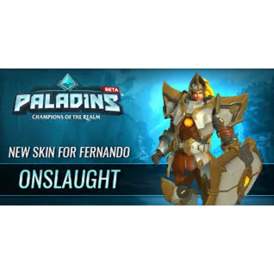 Paladins: Fernando Onslaught Skin PC Ключ / Key - irongamers.ru