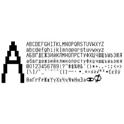 Шрифт ККМ ПРИМ-08 вер.2 (ttf) - irongamers.ru