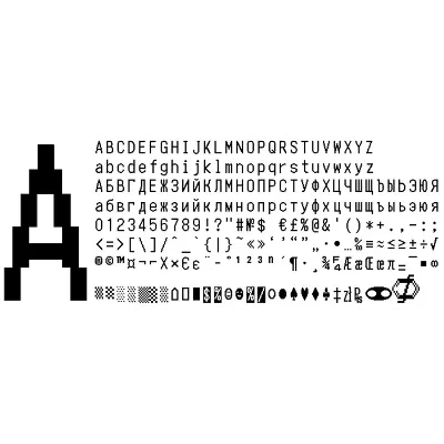 Шрифт ККМ ПРИМ-08 вер.3 (ttf) - irongamers.ru