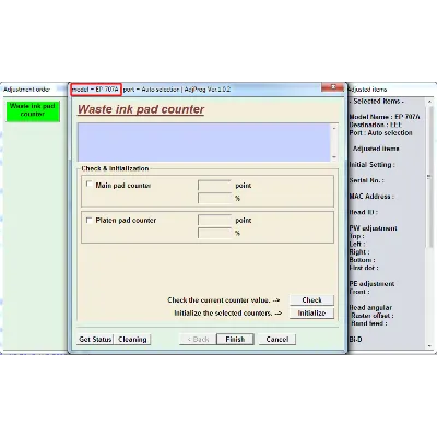 Adjustment program Epson EP-707A - irongamers.ru