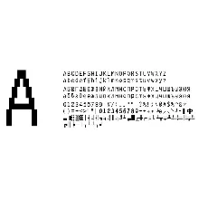 Шрифт ККМ МЕРКУРИЙ MS-К вер. 2(ttf)