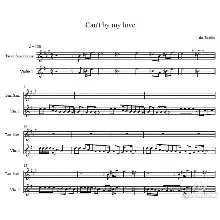 Сan't by my love THE BEATLES  ноты для скрипки и тенора