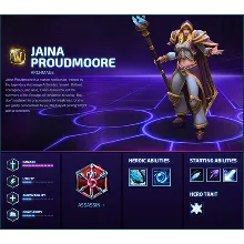 Heroes of the Storm - герой Джайна Праудмур(Battle.net) - irongamers.ru
