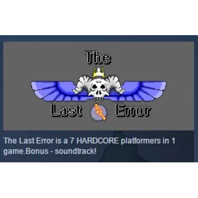 The Last Error STEAM KEY REGION GLOBAL+РОССИЯ ЛИЦЕНЗИЯ - irongamers.ru