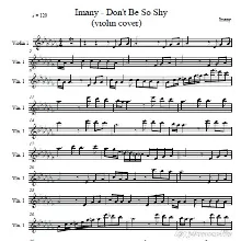 Imany - Don't Be So Shy -violin cover