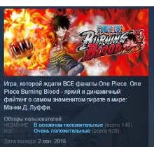 One Piece Burning Blood STEAM KEY СТИМ КЛЮЧ ЛИЦЕНЗИЯ