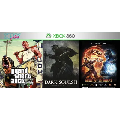 GTA 5 + MK9 + Dark Souls 2 | XBOX 360 | общий - irongamers.ru