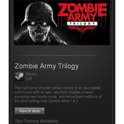 Zombie Army Trilogy - STEAM Gift - Region Free / ROW - irongamers.ru
