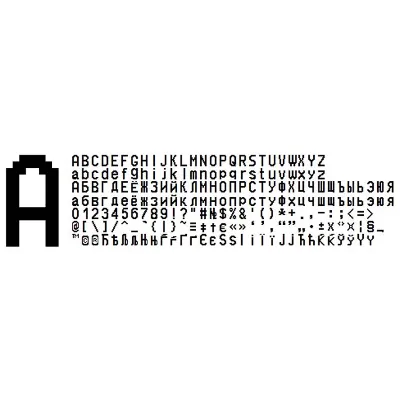 Полный набор 4 шрифтов ККМ ШТРИХ-МИНИ-ФР(ttf) - irongamers.ru