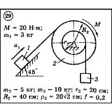 Диевский В.А. - Решение задачи Д6 вариант 29 (Д6-29)