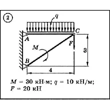 Диевский В.А. - Решение задачи Д4 вариант 2 задание 1